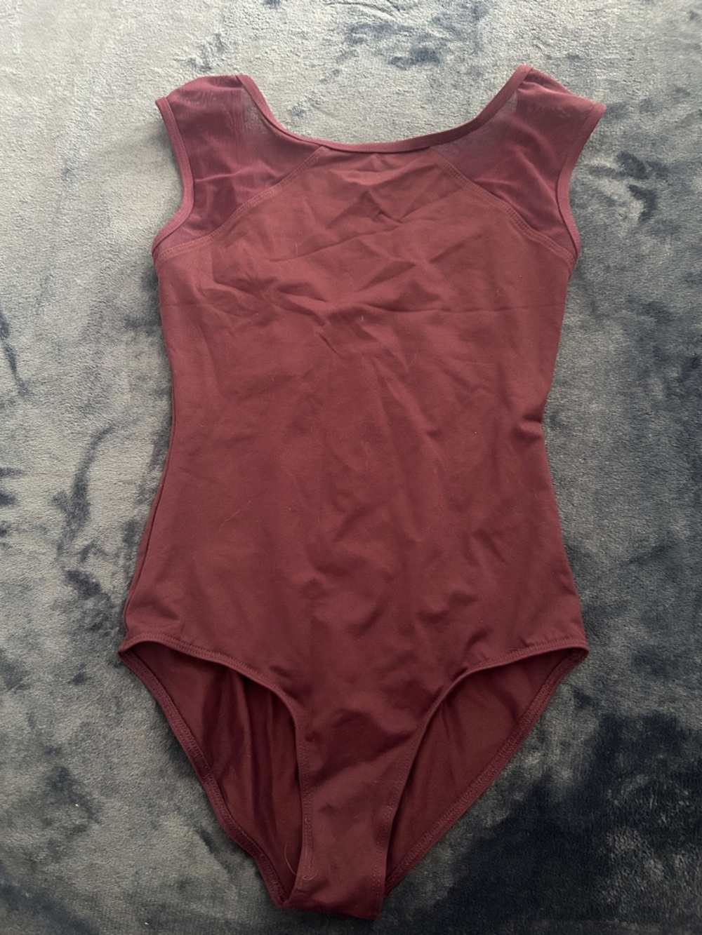 Girls' Purple One-Piece Dance Leotard